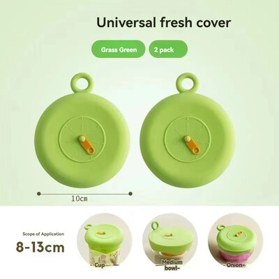 Επαναχρησιμοποιούμενο αυτοσφραγιζόμενο καπάκι σιλικόνης ελαστικά καπάκια Universal καπάκι μπολ σιλικόνης Καπάκι κατσαρόλας κάλυμμα σιλικόνης τηγανιού Μαγειρική τροφή Φρέσκο κάλυμμα