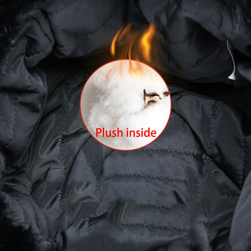 Nova ruska muška zimska kapa srednje dobi od umjetne dlake nerca, zadebljane ravne kape s kapom iznajmljivača Topli pulover s naušnicama Besplatna dostava