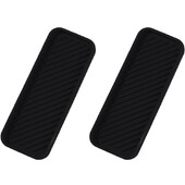 2 paketa Crni organizator za umivaonik Držač spužve za kuhinjski sudoper Kupaonska spužva za pladanj Silikonski držač za sapun