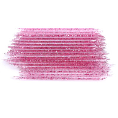 50 komada kristalnog štapića za manikuru za višekratnu upotrebu, dvostrani alat za uklanjanje zanoktica, pedikura, njega noktiju