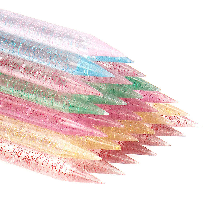 50 komada kristalnog štapića za manikuru za višekratnu upotrebu, dvostrani alat za uklanjanje zanoktica, pedikura, njega noktiju