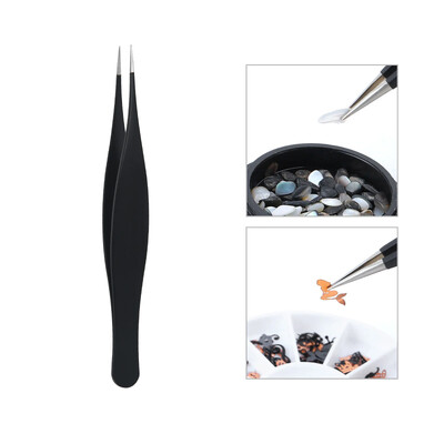 1 τεμ. Διπλής απόληξης Ανοξείδωτο ατσάλι Pusher Επιδερμίδων Dead Skin Push Remover for Pedicure Nail Art Cleaner Care Tool