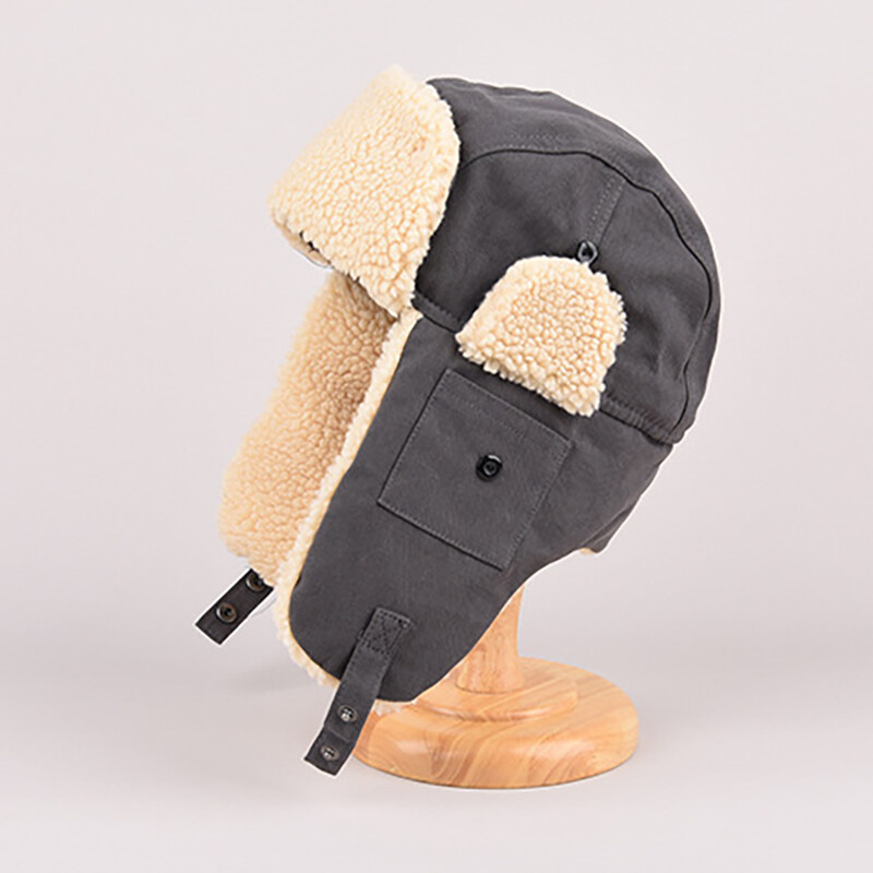 Modni bombaški šeširi s naočalama Trapper Pilotski šešir za muškarce Žene Vjetrootporne naušnice Skijaška kapa Tople ushanka kape Zimska kapa gorros