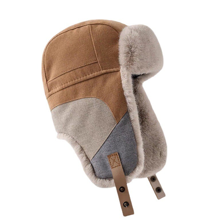 Spojeni Lei Feng šešir Ženska zimska topla kapa za zaštitu ušiju Muška biciklistička kapa otporna na vjetar Korejska moda 2022 Novo