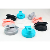 3PCS Mason Jar Lids Cover Poklopac boce za piće s rupama za izlijevanje Poklopac staklenke sa širokim otvorom Nepropusni poklopac za bocu za kuhinju 70mm/86mm