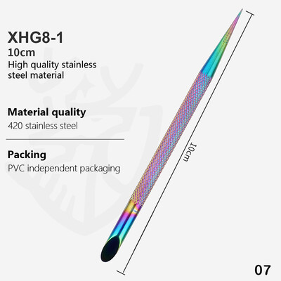 Gusač zanoktica Prednja brusna turpija od nehrđajućeg čelika Gustir zanoktica Gel za uklanjanje laka za nokte Skidač laka