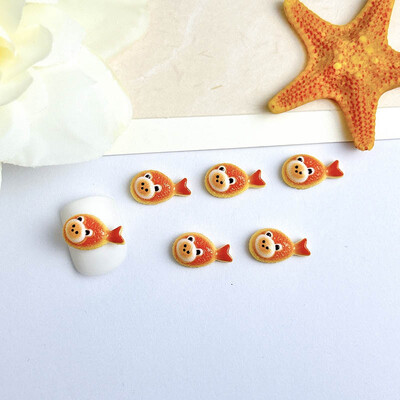 30PCS Kreativni pizza sendviči Smolasti privjesci za nokte Simulirani spaljeni kroasani Serija kolača s krafnama Ukrasi za nokte za DIY