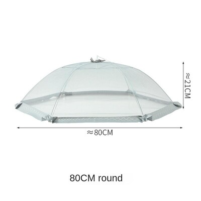 Huse pentru alimente din plasă fină, pliabilă, în stil umbrelă, pentru cort, cort anti țânțari, plasă pentru masă, accesorii de bucătărie