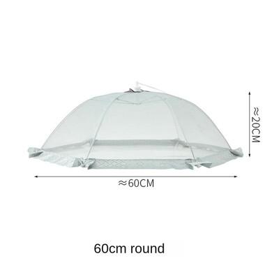 Huse pentru alimente din plasă fină, pliabilă, în stil umbrelă, pentru cort, cort anti țânțari, plasă pentru masă, accesorii de bucătărie