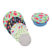 Novi 3kom Poklopac za zdjelu s hranom Univerzalni platneni poklopci za posuđe Zdjela Lonac Višekratni rastezljivi poklopci Kuhinjski pribor