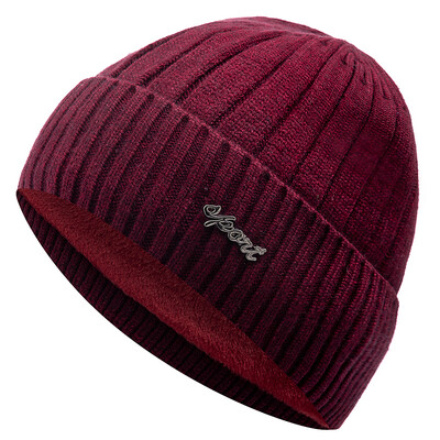 Nova uniseks zimska kapa s dodatkom tople kape od flisa ravnog dizajna, mekana kapa za muškarce, žene, pletena kapa za skijaške sportove na otvorenom