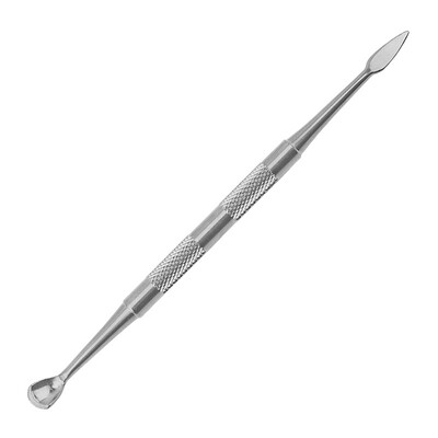 nagi krievu tērauda stumšana dubultgalva pakavs tērauda stumšana atmirusi āda stumšana priekšējā slīpā manikīrs pīlings nagu mākslas manikīra instruments