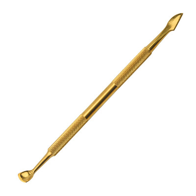 nagi krievu tērauda stumšana dubultgalva pakavs tērauda stumšana atmirusi āda stumšana priekšējā slīpā manikīrs pīlings nagu mākslas manikīra instruments
