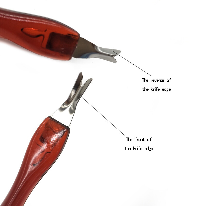 40 tk/partii roostevabast terasest küünenaha eemaldaja trimmi surnud naha küünenaha lükkaja trimmer pediküür küünekunsti tööriistad küünekunsti tarvikute komplekt