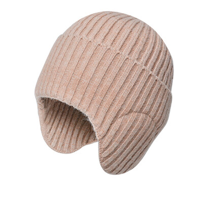 Χειμερινός εξωτερικός Ζεστό Απλό Καπέλο Ανδρικά Γυναικεία Μεγάλο Κεφάλι Πυκνό Πλεκτό Μάλλινο Καπάκι Ψυχρό Πακέτο Αυτί Καπάκι Καπάκι Ζεστό