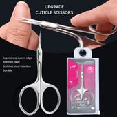 Russian Dead Skin Scissors Super Sharp Darbs Manikīrs Iepriekš nerūsējošā tērauda profesionāla pīlings
