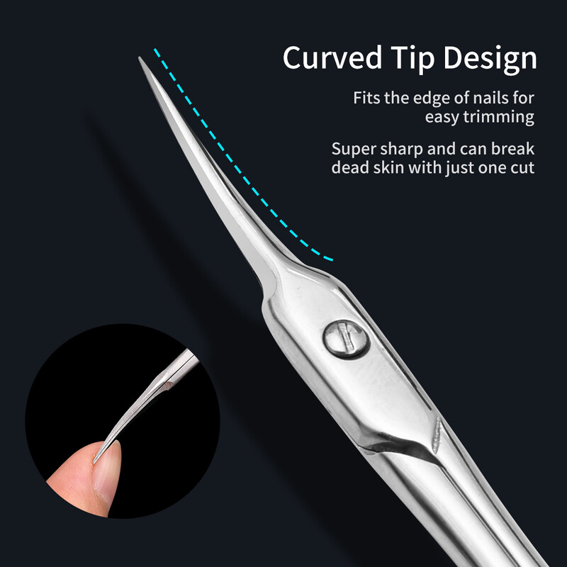 Vene surnud naha käärid Super Sharp Darbs maniküür roostevabast terasest professionaalne koorimine