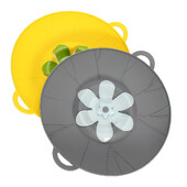 Boil Over Safeguard καπάκια, Καπάκι Splatter μικροκυμάτων σιλικόνης για τρόφιμα, σιλικόνη & πλαστικό χωρίς BPA, αφαιρούμενο, εύκολο στο καθάρισμα