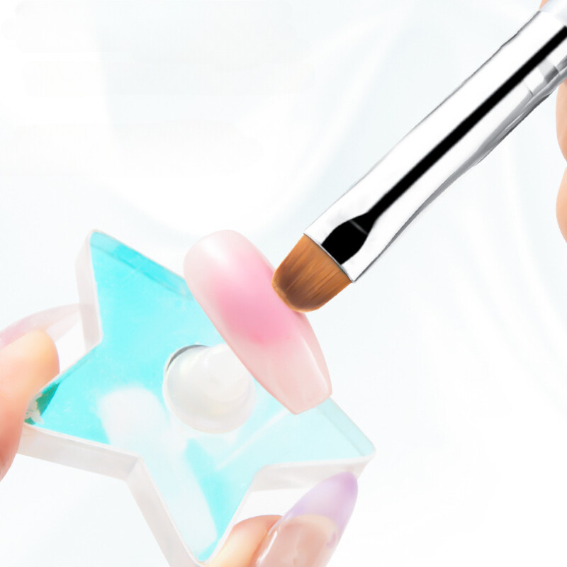 Γαλλικό στυλ νυχιών Δικέφαλο Dot Drill Dot Flower Στυλό Μανικιούρ Ακρυλικό Πινέλο Φωτοθεραπείας Nail Art Διπλής χρήσης Στυλό ζωγραφικής