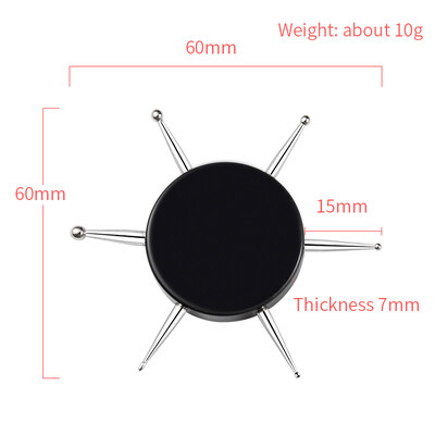 6 σε 1 Nail Art Dotting Tools Διαφορετικό Head Flying Disc Nail Drill Point Multi-Use Nail Tools Dot Painting Pen DIY Nail Look