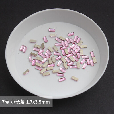 χονδρική Ανοιχτό ροζ πολλαπλών στυλ Επίπεδη πλάτη στρας νυχιών Ειδικού σχήματος Κρύσταλλοι τέχνης Πέτρες 3D εξατομικευμένη διακόσμηση