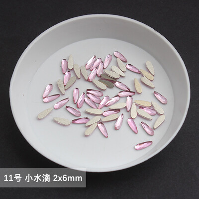 χονδρική Ανοιχτό ροζ πολλαπλών στυλ Επίπεδη πλάτη στρας νυχιών Ειδικού σχήματος Κρύσταλλοι τέχνης Πέτρες 3D εξατομικευμένη διακόσμηση