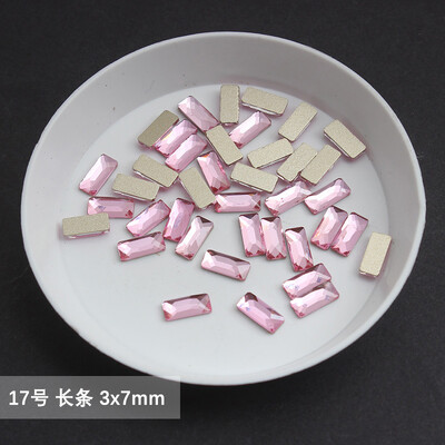 χονδρική Ανοιχτό ροζ πολλαπλών στυλ Επίπεδη πλάτη στρας νυχιών Ειδικού σχήματος Κρύσταλλοι τέχνης Πέτρες 3D εξατομικευμένη διακόσμηση