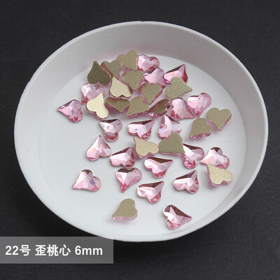 χονδρική Ανοιχτό ροζ πολλαπλών στυλ Επίπεδη πλάτη στρας νυχιών Ειδικού σχήματος Κρύσταλλοι τέχνης Πέτρες 3D εξατομικευμένη διακόσμηση