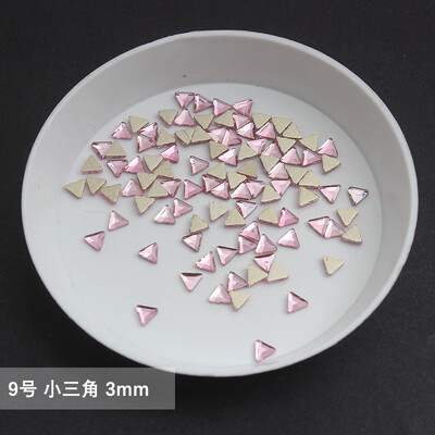 χονδρική Ανοιχτό ροζ πολλαπλών στυλ Επίπεδη πλάτη στρας νυχιών Ειδικού σχήματος Κρύσταλλοι τέχνης Πέτρες 3D εξατομικευμένη διακόσμηση