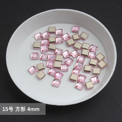 χονδρική Ανοιχτό ροζ πολλαπλών στυλ Επίπεδη πλάτη στρας νυχιών Ειδικού σχήματος Κρύσταλλοι τέχνης Πέτρες 3D εξατομικευμένη διακόσμηση