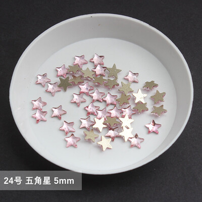 χονδρική Ανοιχτό ροζ πολλαπλών στυλ Επίπεδη πλάτη στρας νυχιών Ειδικού σχήματος Κρύσταλλοι τέχνης Πέτρες 3D εξατομικευμένη διακόσμηση