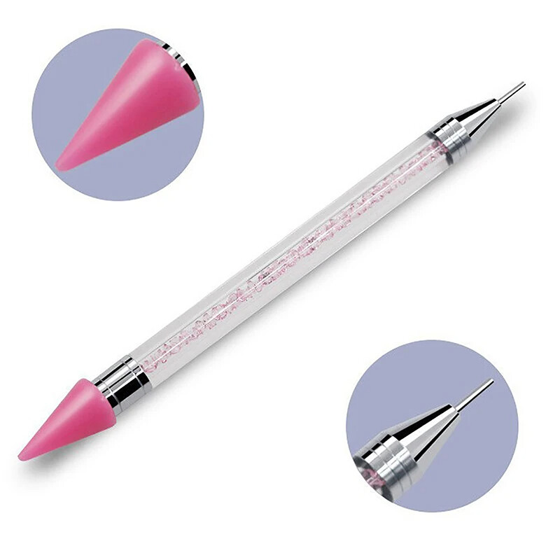 5gab. Nagu punktēšanas vaska pildspalva, maināma galviņa krelles, rhinestones, dārgakmeņi.