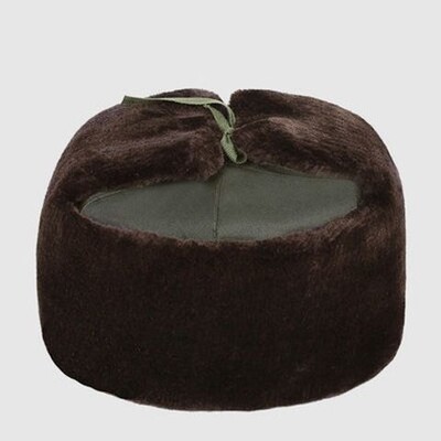 Νέα βαμβακερά καπέλα βομβαρδισμού Χειμερινά ανδρικά ζεστά καπέλο Ushanka με πτερύγιο αυτιού από συνθετικό δέρμα γούνα Στρατιωτικό καπάκι για γυναίκες