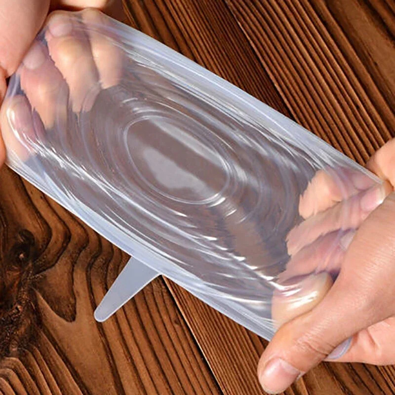 Organizacija skladištenja hrane za kuhinju Plastični silikonski dodaci Spremnik Hladnjak Općenito Prilagodljivi poklopac za hladnjak Posuđe