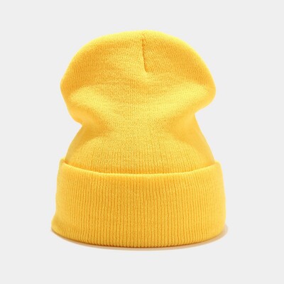 Χειμερινά καπέλα για γυναίκα άνδρα Νέα φασόλια πλεκτά φθορίζον καπέλο για κορίτσια Φθινοπωρινά περιστασιακά καπέλα για σκι καπέλο καπέλο ζεστό καπέλο 2022