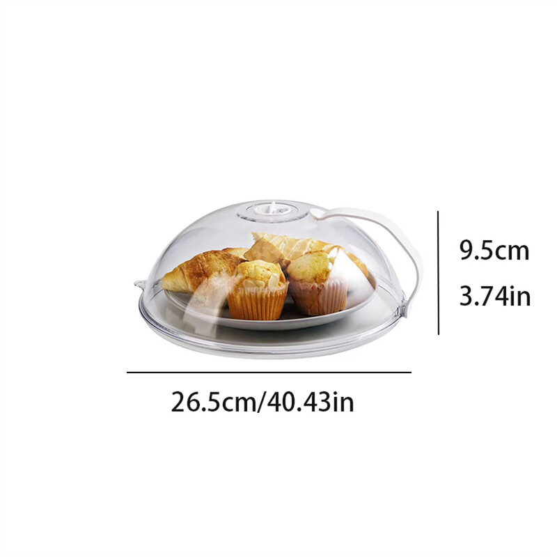 Mikrolaineahju kütteseade Kausi kate Külmkapp ümmargune plastik läbipaistev õlilekkekindel värske kate kausi kate