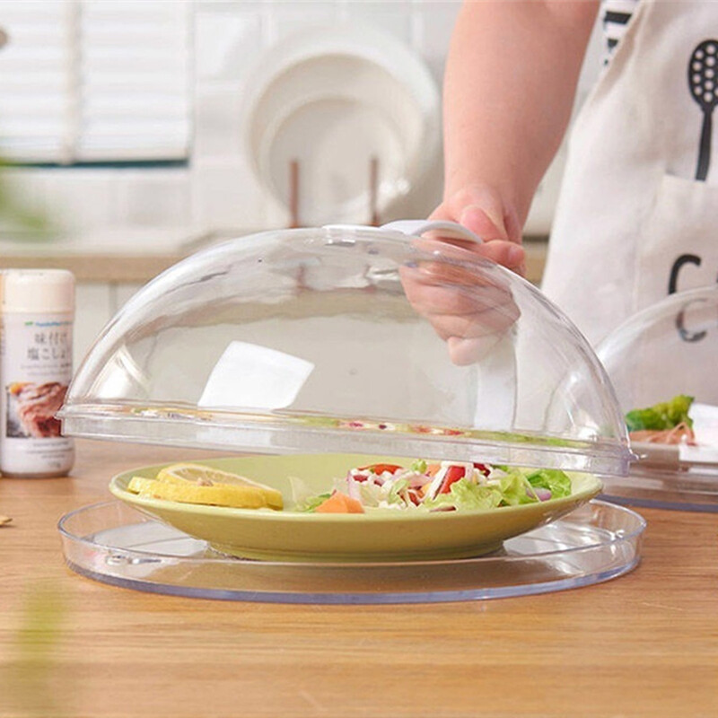Mikrolaineahju kütteseade Kausi kate Külmkapp ümmargune plastik läbipaistev õlilekkekindel värske kate kausi kate