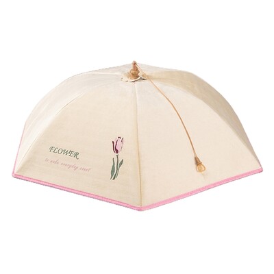 2024 m. Naujas sulankstomas terminis maisto dangtelis valgomojo stalo maisto dangtelis su aliuminio folija maisto izoliacija, dulkėms atsparus dangtelis namams