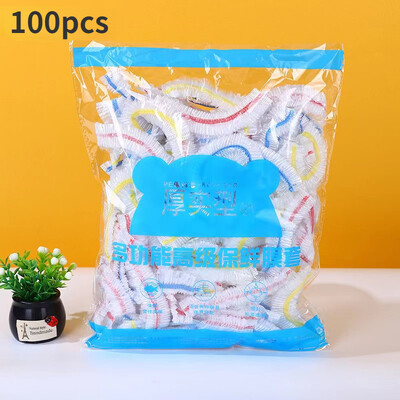 20/50/100/200gab. Saran Wrap krāsains vienreizējās lietošanas pārtikas pārklājs Pārtikas kvalitātes Svaigi uzglabājams plastmasas maisiņš Virtuves ledusskapja piederumi