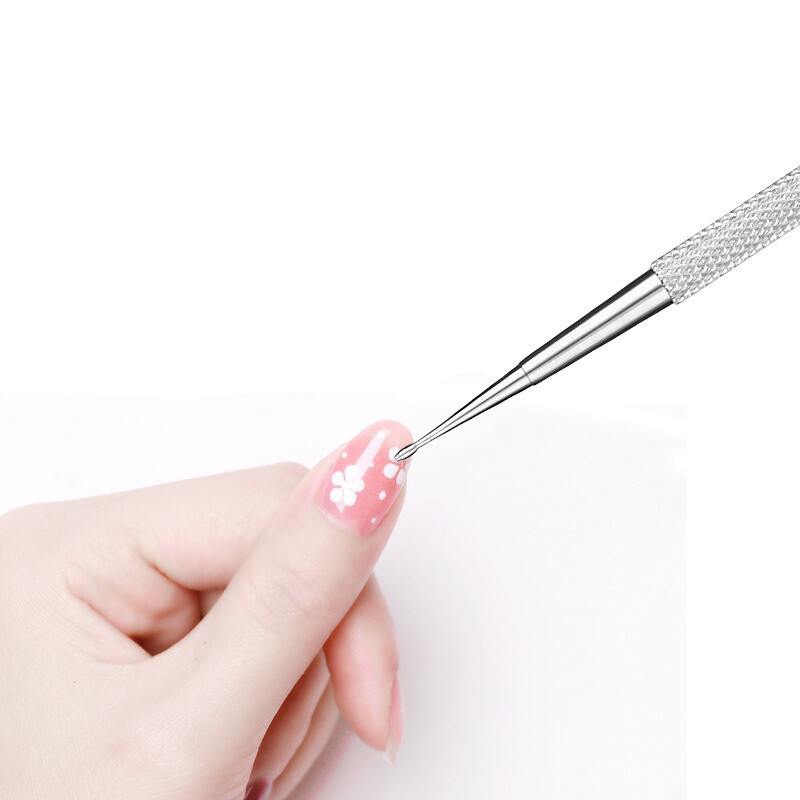 4 vnt Nail Art Dotting Pen Dviejų galų Taškų Kalnų krištolas gėlių Taškų rašiklis UV Gel Taškymo Piešimo Piešimo Piešimo Tušinukas „Pasidaryk pats“ įrankiai su dėžute