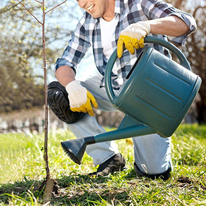 1 par profesionalnih jastučića za koljena - debeli gel jastučić, dvostruke naramenice i podesive kopče - savršeno za posao, vrtlarstvo i gradnju