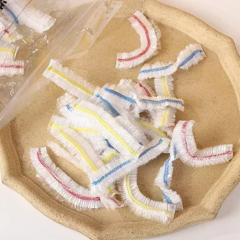 50/100/200/300/500 бр. Цветна обвивка Saran за еднократна употреба Покритие за храна Хранителни плодове, запазващи свежестта найлонова торбичка Кухненски аксесоари