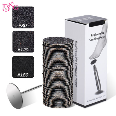 Foot Dead Skin csiszolópapír Smart Wheel pedikűr lemez reszelő manikűr eszköz Cserélhető csiszolópapír kutikula bőrkeményedés eltávolító 25mm