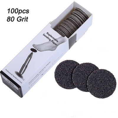 Foot Dead Skin Sandpaper Smart Wheel Pedicure Disc File Εργαλείο μανικιούρ Αντικαθιστώμενο γυαλόχαρτο για αφαίρεση κάλων 25mm