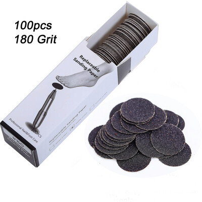 Foot Dead Skin Sandpaper Smart Wheel Pedicure Disc File Εργαλείο μανικιούρ Αντικαθιστώμενο γυαλόχαρτο για αφαίρεση κάλων 25mm