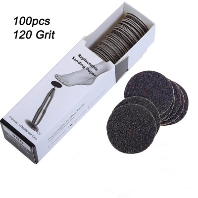 Foot Dead Skin Sandpaper Smart Wheel Pedicure Disc File Εργαλείο μανικιούρ Αντικαθιστώμενο γυαλόχαρτο για αφαίρεση κάλων 25mm