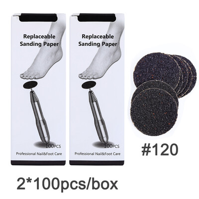 Foot Dead Skin Sandpaper Smart Wheel Pedicure Disc File Εργαλείο μανικιούρ Αντικαθιστώμενο γυαλόχαρτο για αφαίρεση κάλων 25mm