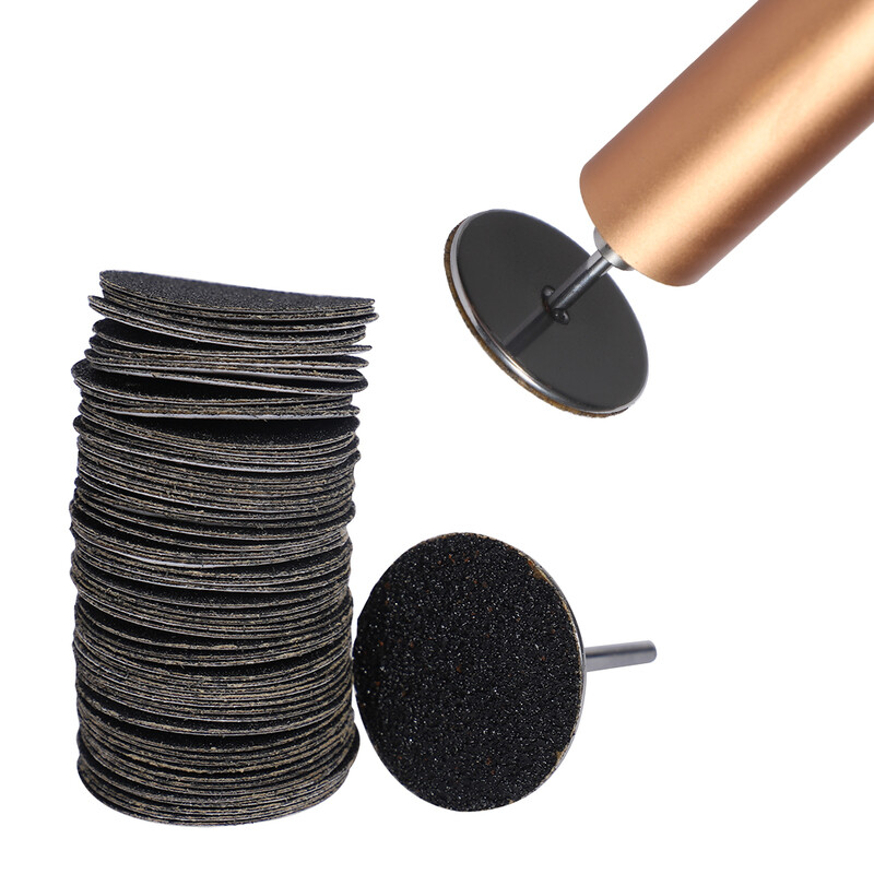 Foot Dead Skin Sandpaper Smart Wheel Pedicure Disc File Εργαλείο μανικιούρ Αντικαθιστώμενο γυαλόχαρτο για αφαίρεση κάλων 25mm