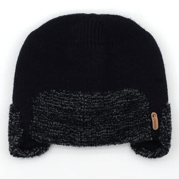 Skullies Beanies Ανδρικό χειμερινό καπέλο Γυναικεία πλεκτά καπέλα για άντρες Καπέλο Winter beanie καπέλο Gorro Χοντρό ζεστό γούνινο καπέλο ανδρικό καπέλο