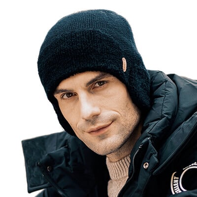 Skullies Beanies muške zimske kape Ženske pletene kape za muškarce Kapa Zimska kapa kapa Gorro Debela topla krznena kapa bez oboda Muška kapa